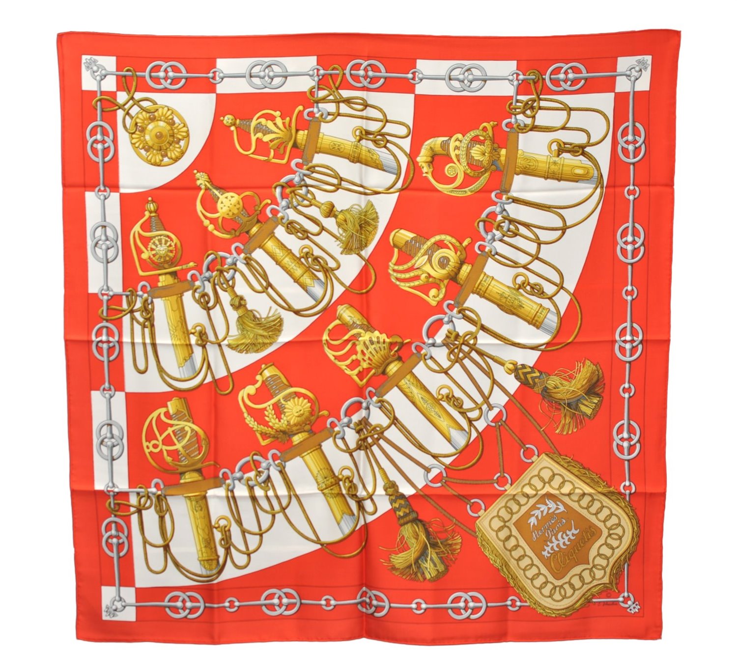 Authentic HERMES Carre 90 Scarf 