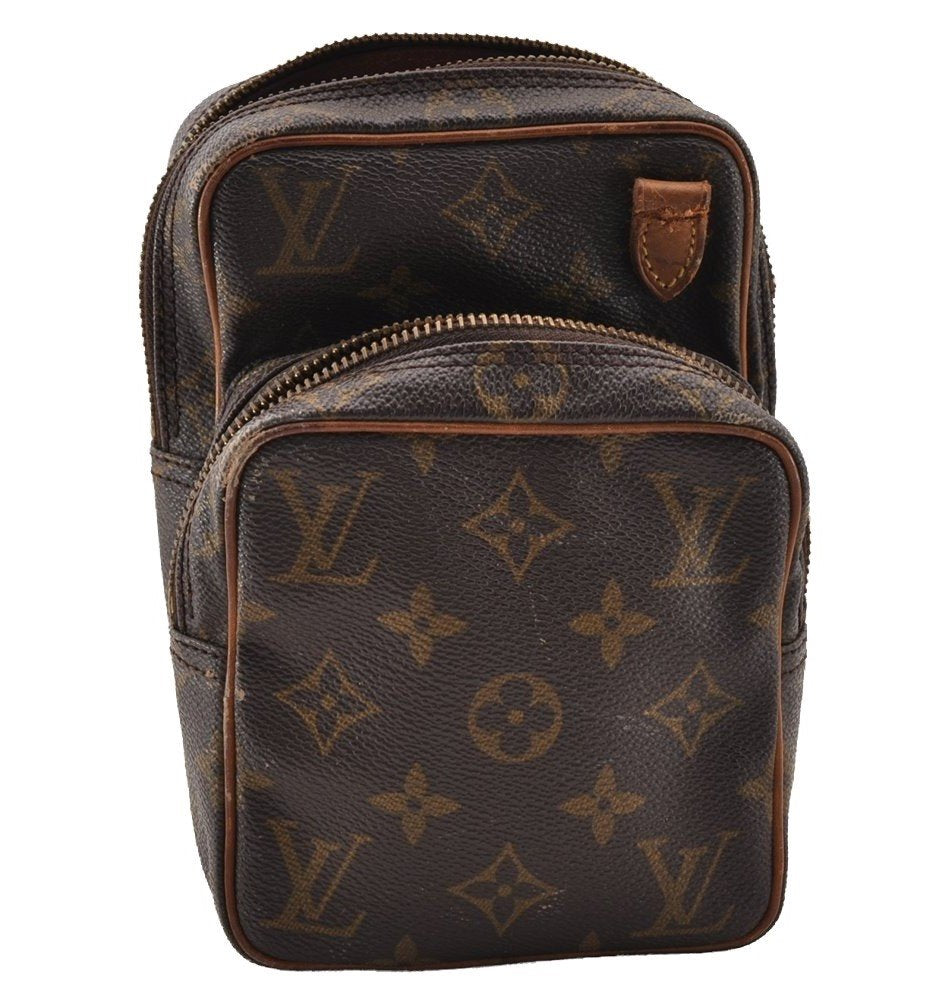 Authentic Louis Vuitton Monogram Mini Amazone Shoulder Bag M45238 Junk 3054I