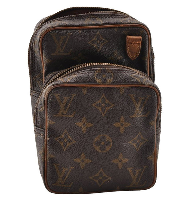 Authentic Louis Vuitton Monogram Mini Amazone Shoulder Bag M45238 Junk 3054I