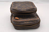 Authentic Louis Vuitton Monogram Mini Amazone Shoulder Bag M45238 Junk 3054I