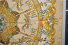 Authentic HERMES Carre 90 Scarf "LUNA PARK" Silk Beige 3055E