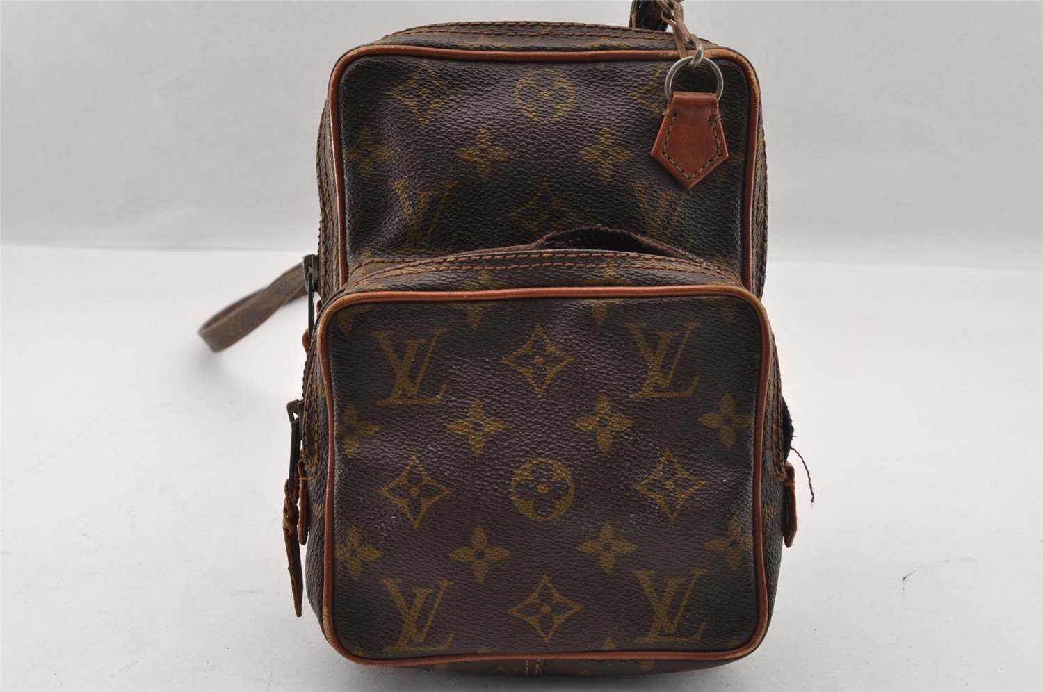 Authentic Louis Vuitton Monogram Amazone Shoulder Cross Body Bag Old Model 3055I