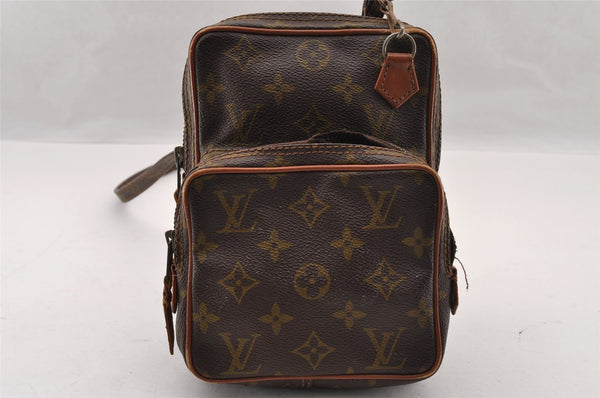Authentic Louis Vuitton Monogram Amazone Shoulder Cross Body Bag Old Model 3055I