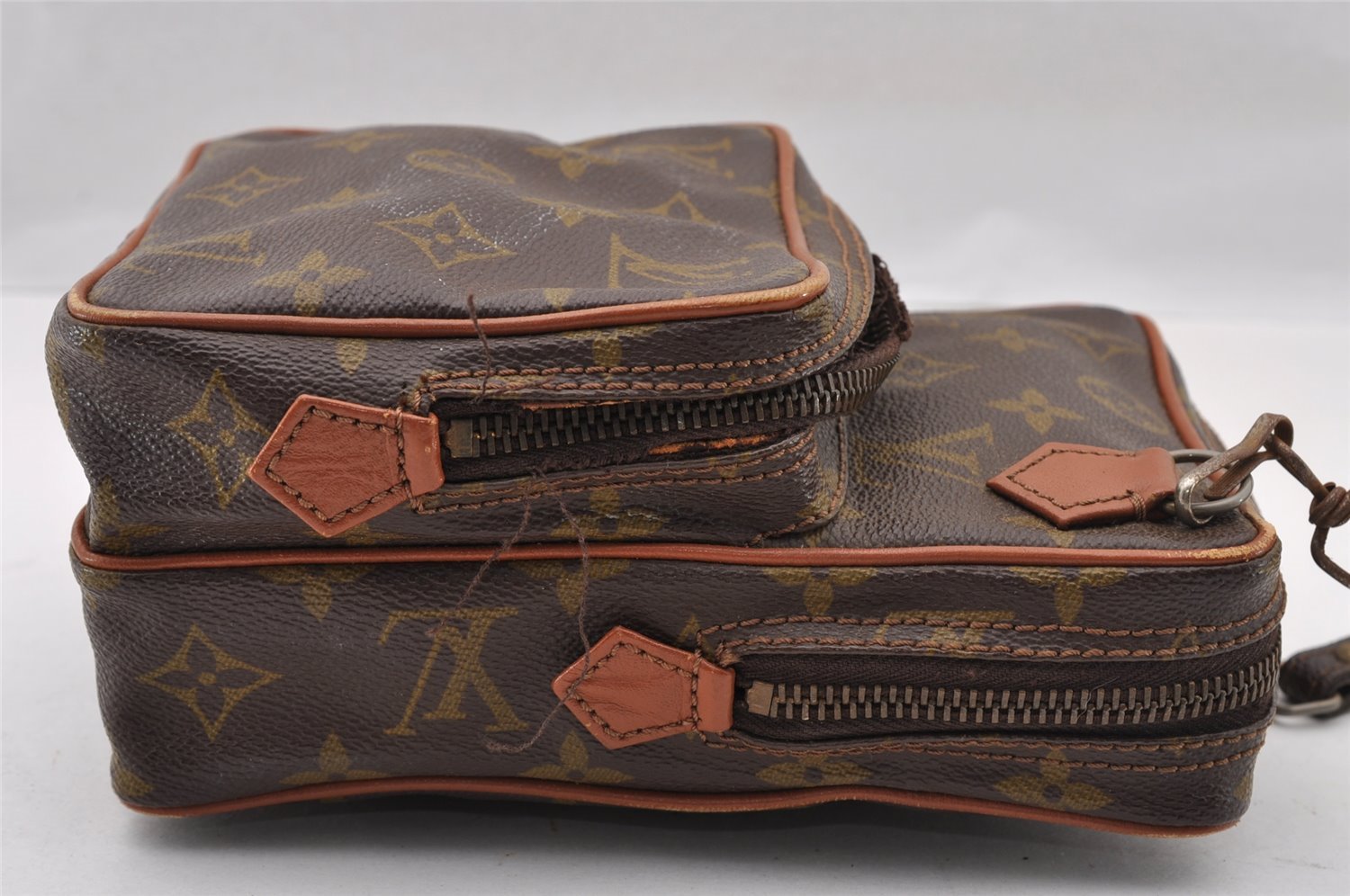 Authentic Louis Vuitton Monogram Amazone Shoulder Cross Body Bag Old Model 3055I