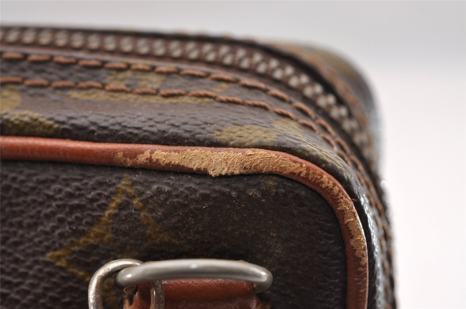 Authentic Louis Vuitton Monogram Amazone Shoulder Cross Body Bag Old Model 3055I