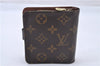 Authentic Louis Vuitton Monogram Compact Zip Bifold Wallet Purse M61667 LV 3056F