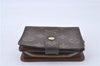 Authentic Louis Vuitton Monogram Compact Zip Bifold Wallet Purse M61667 LV 3056F