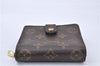 Authentic Louis Vuitton Monogram Compact Zip Bifold Wallet Purse M61667 LV 3056F