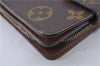 Authentic Louis Vuitton Monogram Compact Zip Bifold Wallet Purse M61667 LV 3056F