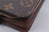 Authentic Louis Vuitton Monogram Compact Zip Bifold Wallet Purse M61667 LV 3056F