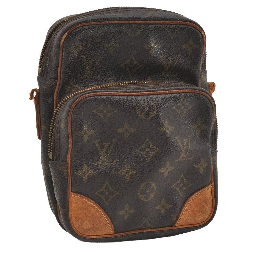 Authentic Louis Vuitton Monogram Amazone Shoulder Cross Bag M45236 Junk 3056I