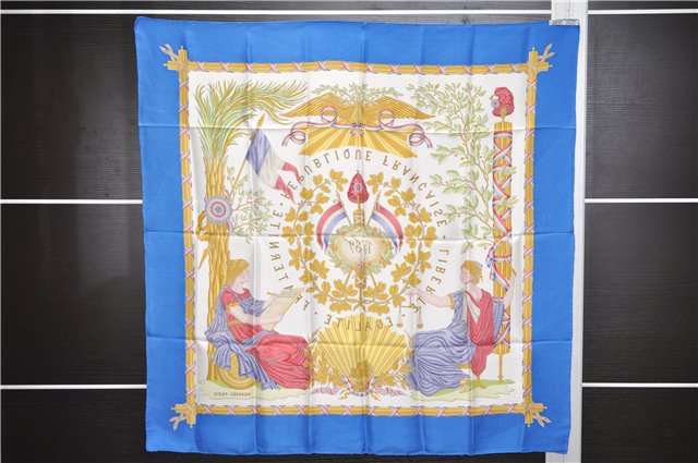 Authentic HERMES Carre 90 Scarf 