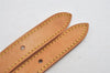 Authentic Louis Vuitton Leather Shoulder Strap For Bucket GM 31.9" Beige 3057I