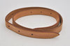 Authentic Louis Vuitton Leather Shoulder Strap For Bucket GM 31.9" Beige 3057I