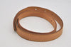 Authentic Louis Vuitton Leather Shoulder Strap For Bucket GM 31.9" Beige 3057I