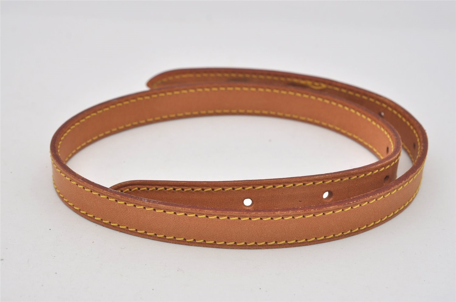 Authentic Louis Vuitton Leather Shoulder Strap For Bucket PM 27.6