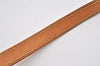 Authentic Louis Vuitton Leather Shoulder Strap For Bucket PM 27.6" Beige 3058I