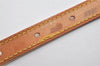 Authentic Louis Vuitton Leather Shoulder Strap For Bucket PM 27.6" Beige 3058I