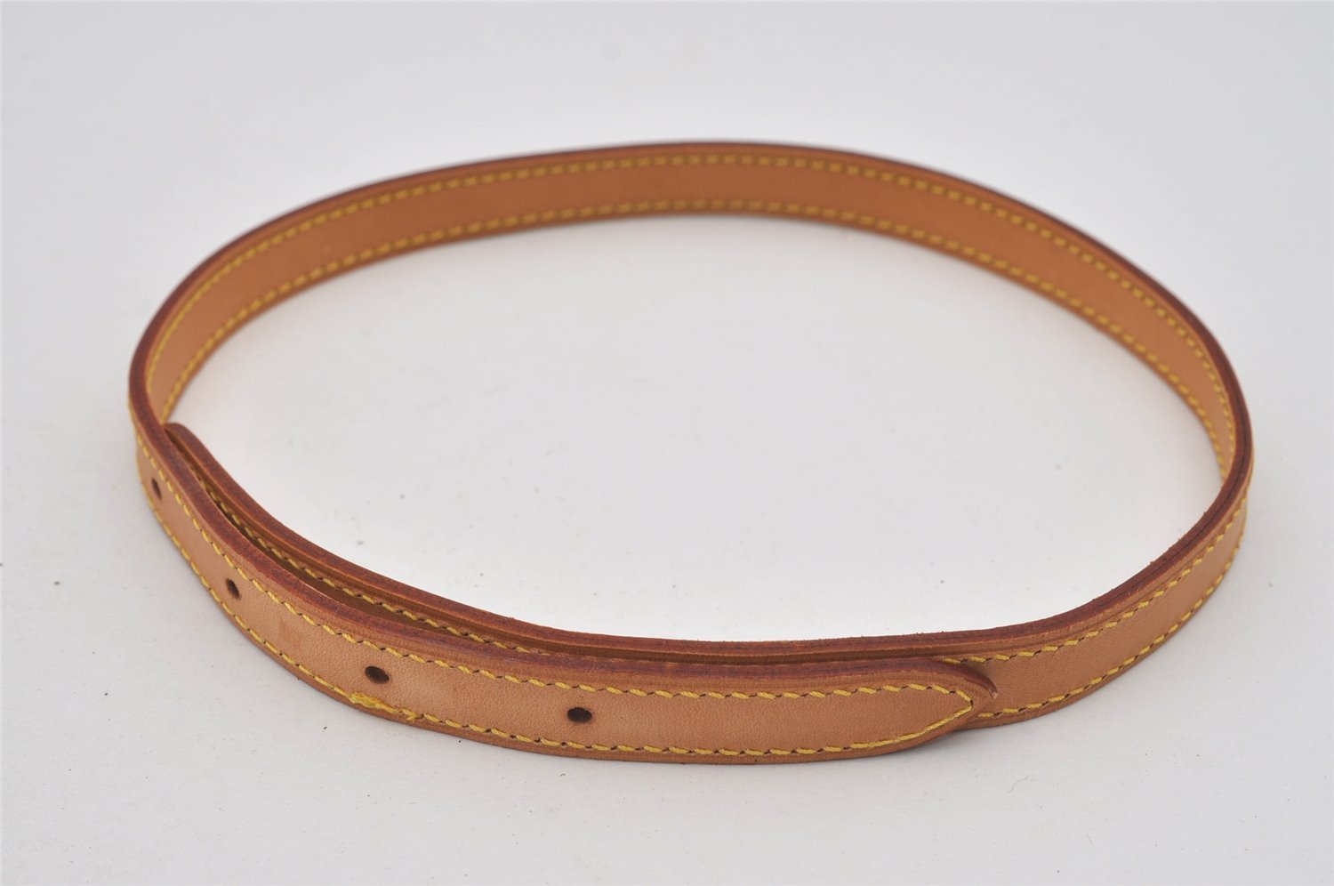 Authentic Louis Vuitton Leather Shoulder Strap For Bucket PM 27.6