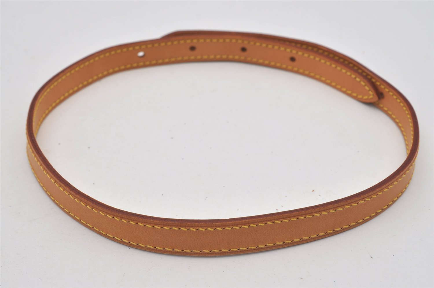 Authentic Louis Vuitton Leather Shoulder Strap For Bucket PM 27.6