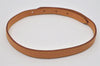 Authentic Louis Vuitton Leather Shoulder Strap For Bucket PM 27.6" Beige 3058I