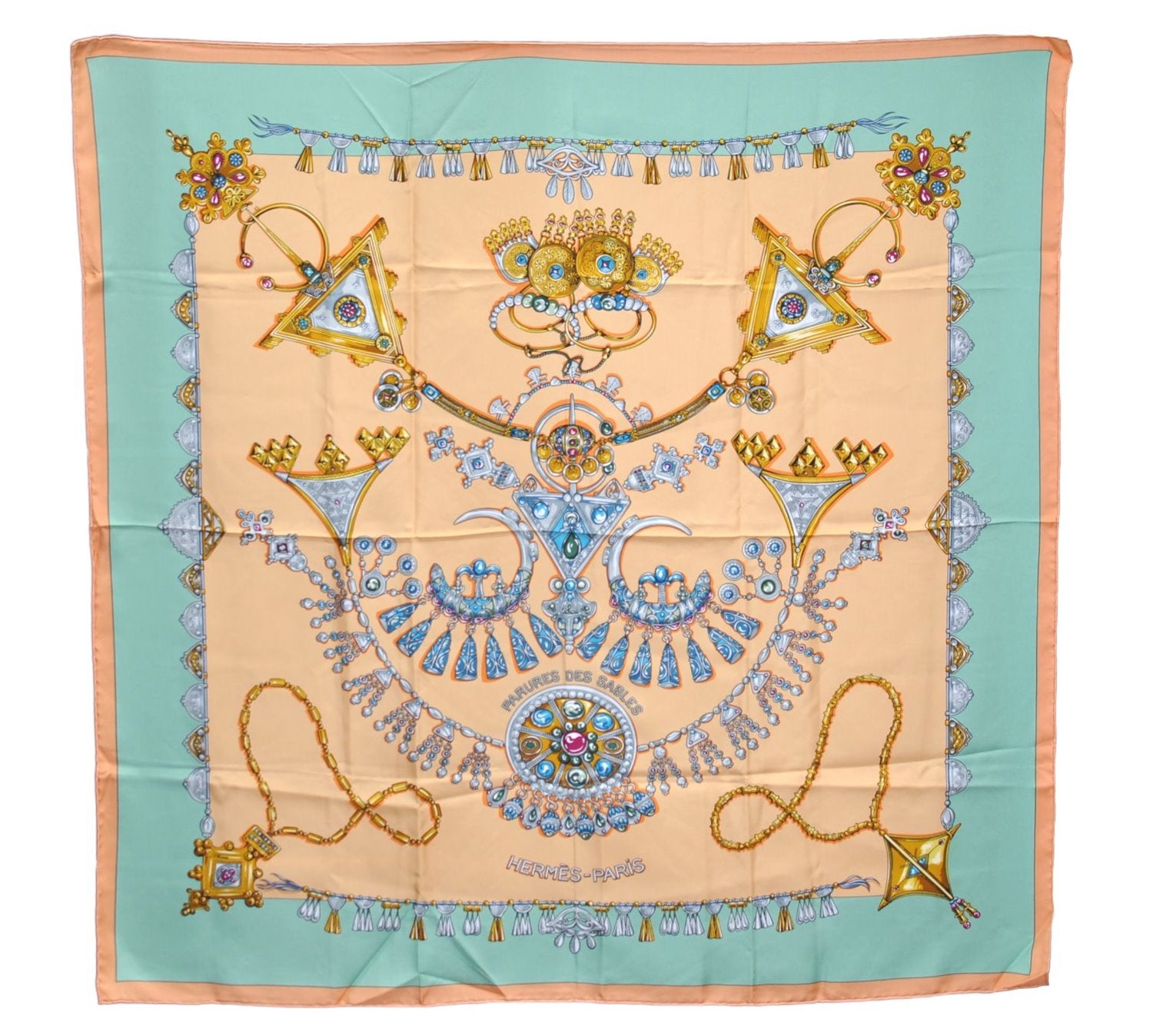 Authentic HERMES Carre 90 Scarf 