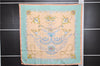 Authentic HERMES Carre 90 Scarf "Parures Des Sables" Silk Orange 3059E