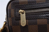 Authentic Louis Vuitton Damier Pochette Billets Macao Clutch Bag N61739 LV 3059F