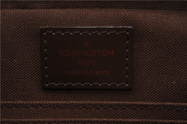 Authentic Louis Vuitton Damier Pochette Billets Macao Clutch Bag N61739 LV 3059F