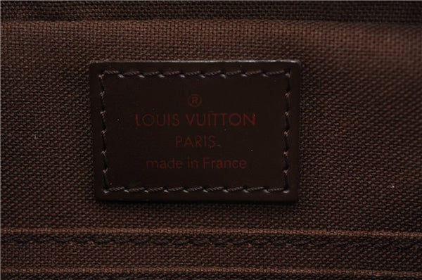 Authentic Louis Vuitton Damier Pochette Billets Macao Clutch Bag N61739 LV 3059F