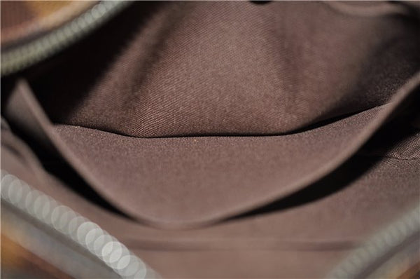 Authentic Louis Vuitton Damier Pochette Billets Macao Clutch Bag N61739 LV 3059F