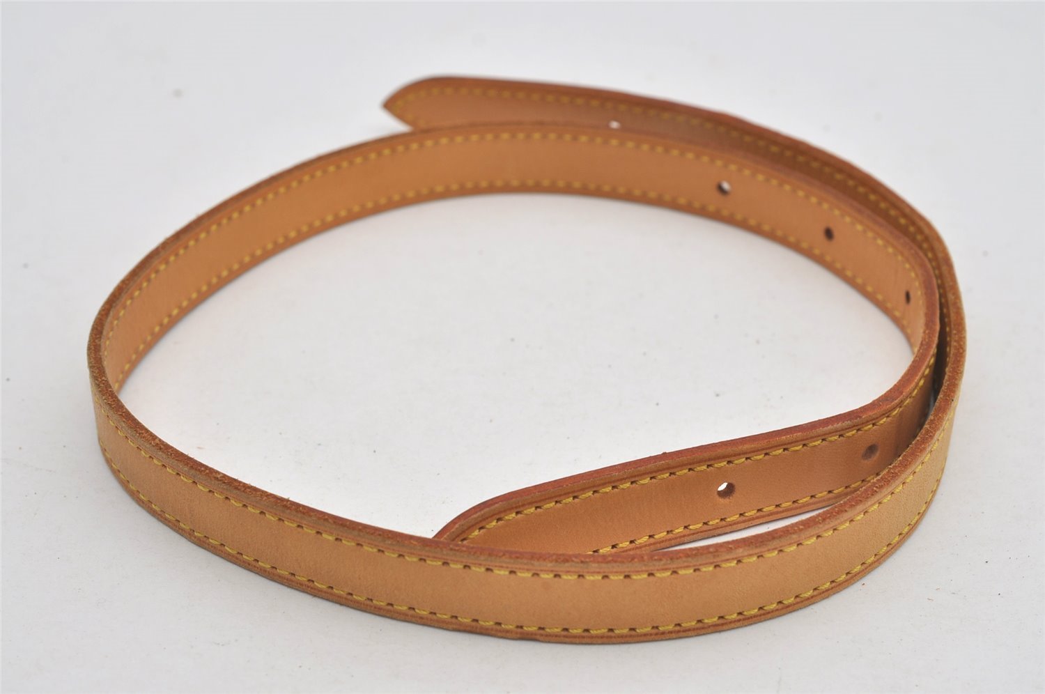 Authentic Louis Vuitton Leather Shoulder Strap For Bucket GM 31.9