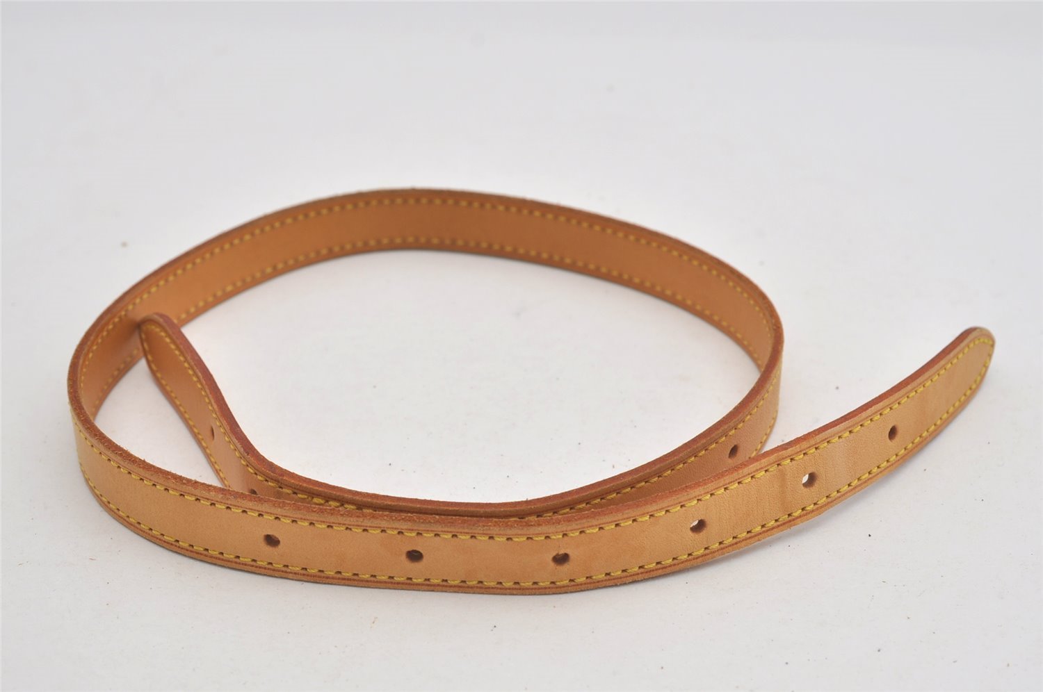 Authentic Louis Vuitton Leather Shoulder Strap For Bucket GM 31.9