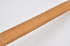 Authentic Louis Vuitton Leather Shoulder Strap For Bucket GM 31.9" Beige 3059I