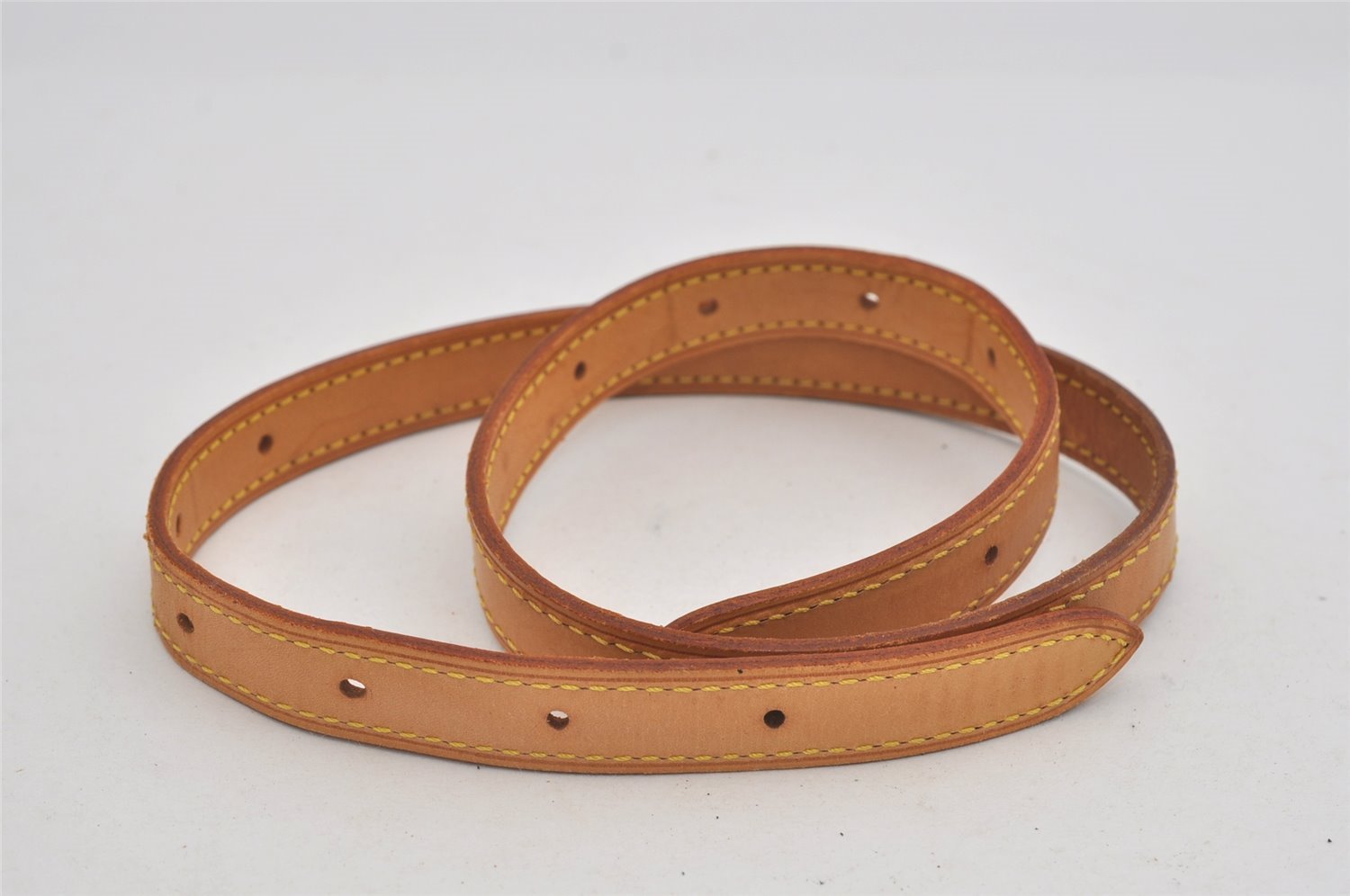 Authentic Louis Vuitton Leather Shoulder Strap For Bucket GM 31.9