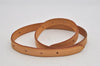 Authentic Louis Vuitton Leather Shoulder Strap For Bucket GM 31.9" Beige 3059I