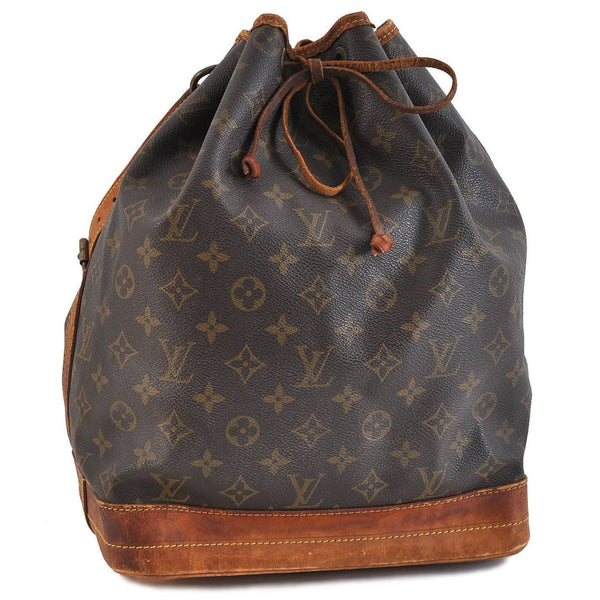 Authentic Louis Vuitton Monogram Noe Shoulder Bag M42224 LV 3060C