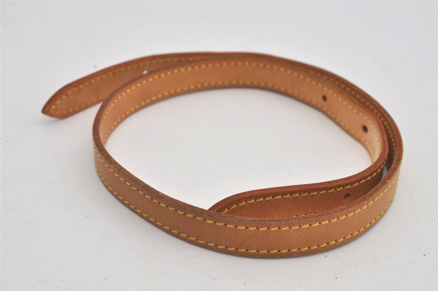 Authentic Louis Vuitton Leather Shoulder Strap For Bucket PM 27.6