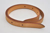 Authentic Louis Vuitton Leather Shoulder Strap For Bucket PM 27.6" Beige 3060I