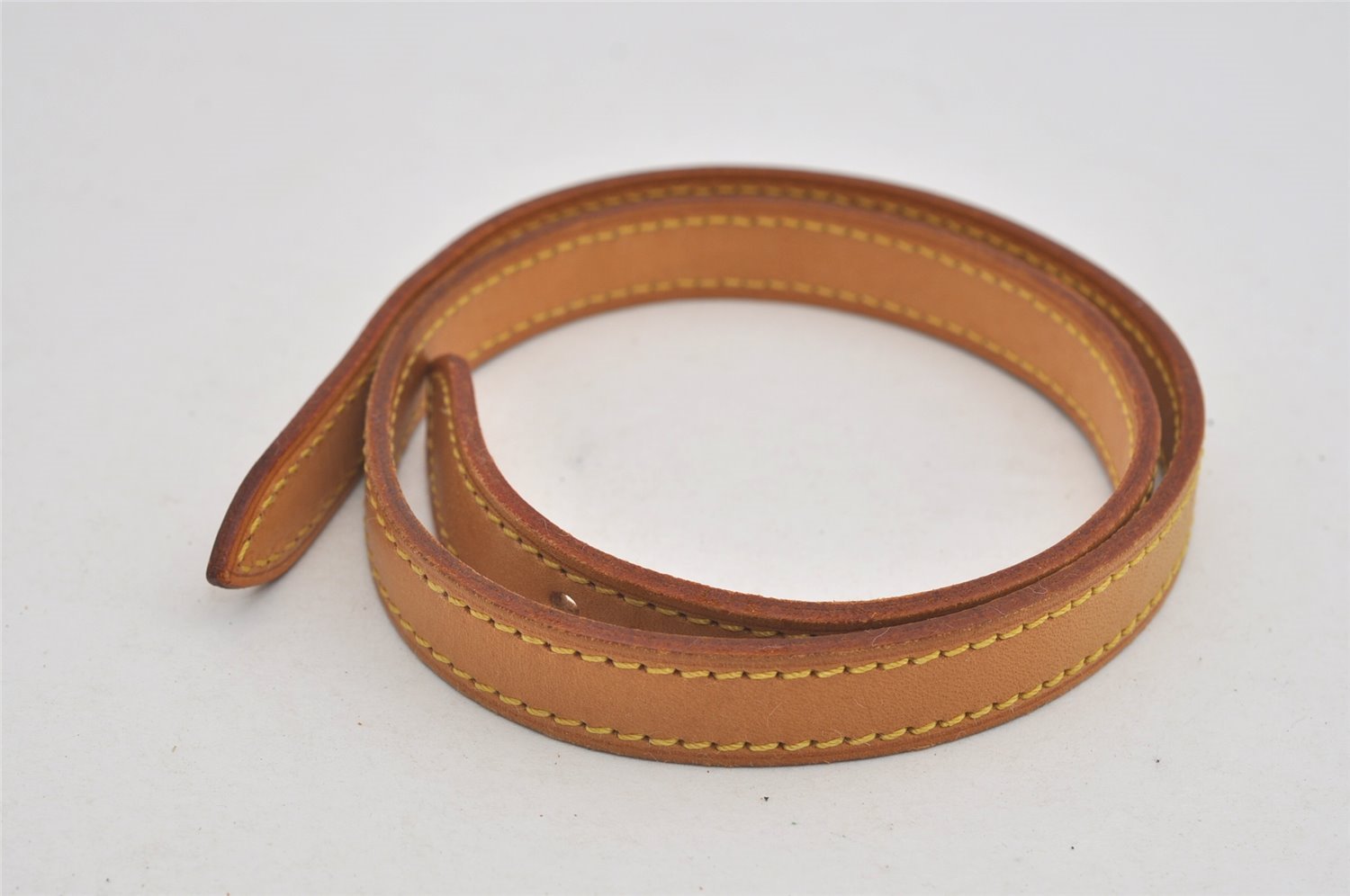 Authentic Louis Vuitton Leather Shoulder Strap For Bucket PM 27.6