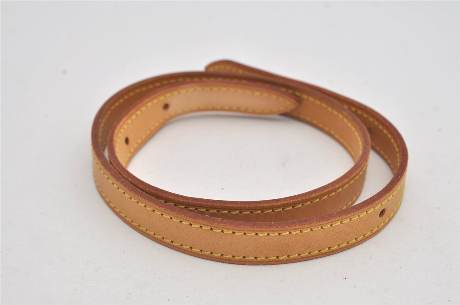 Authentic Louis Vuitton Leather Shoulder Strap For Bucket PM 27.6