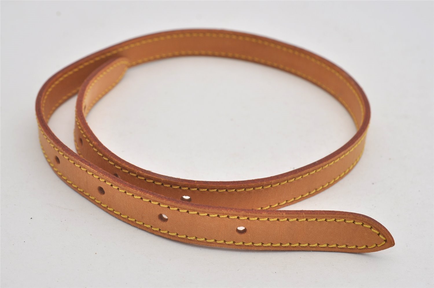 Authentic Louis Vuitton Leather Shoulder Strap For Bucket PM 27.6