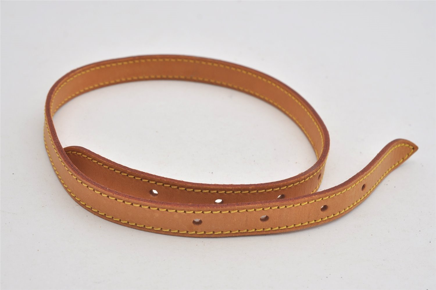 Authentic Louis Vuitton Leather Shoulder Strap For Bucket PM 27.6