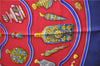 Authentic HERMES Carre 90 Scarf "Qu' importe le flacon" Silk Navy 3062E