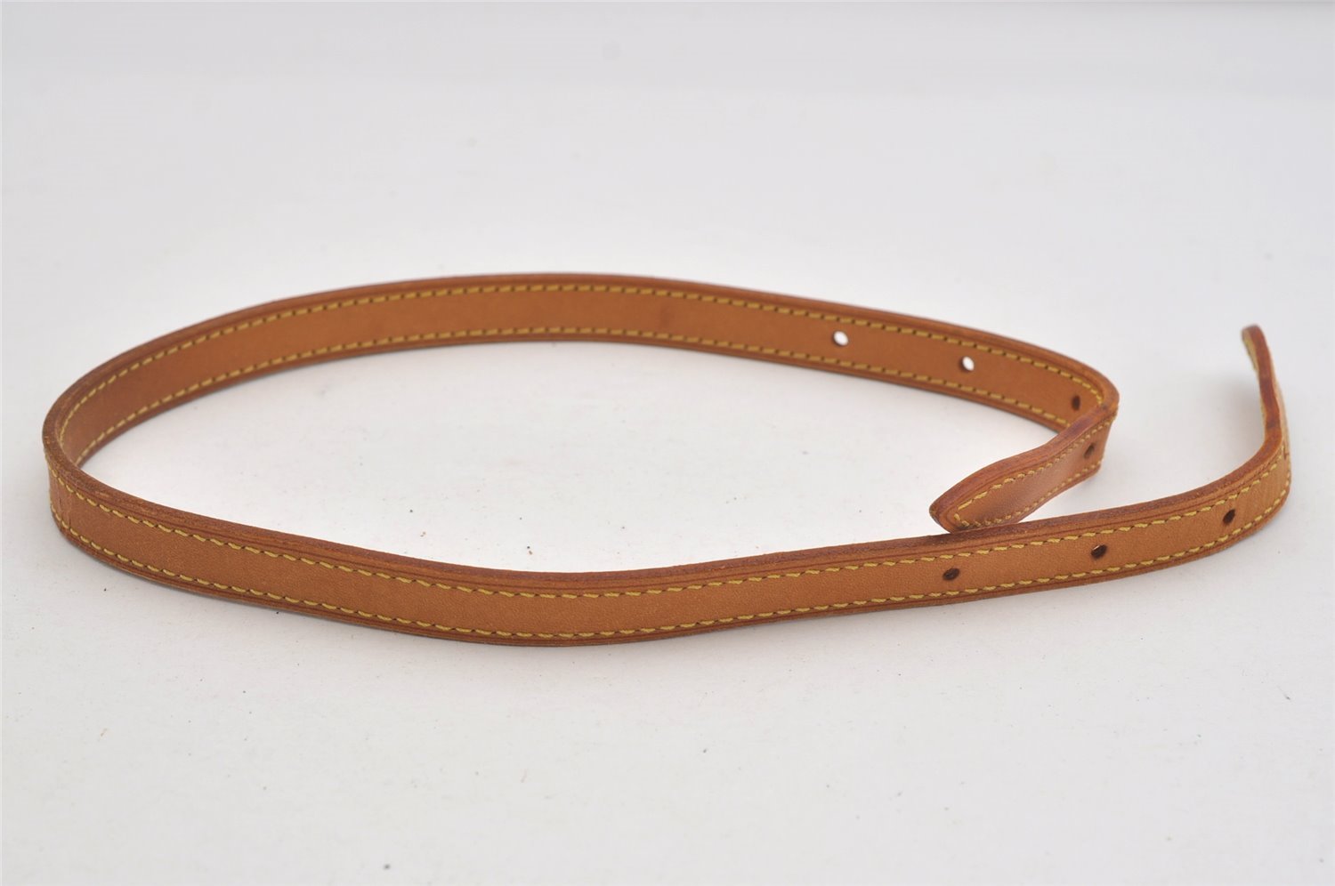 Authentic Louis Vuitton Leather Shoulder Strap For Bucket PM 27.6