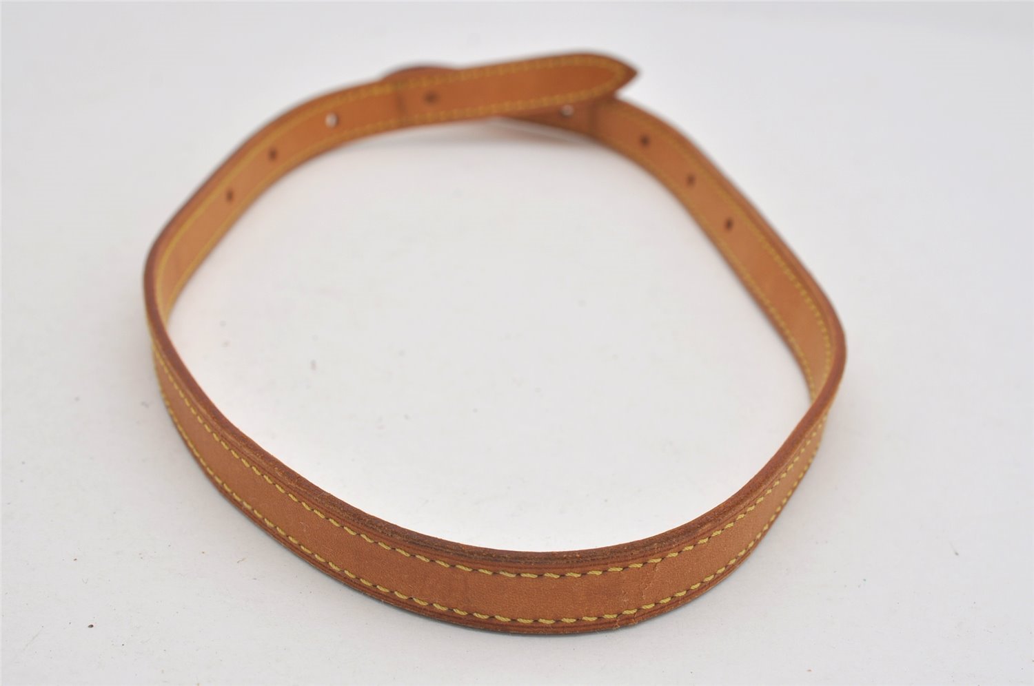 Authentic Louis Vuitton Leather Shoulder Strap For Bucket PM 27.6