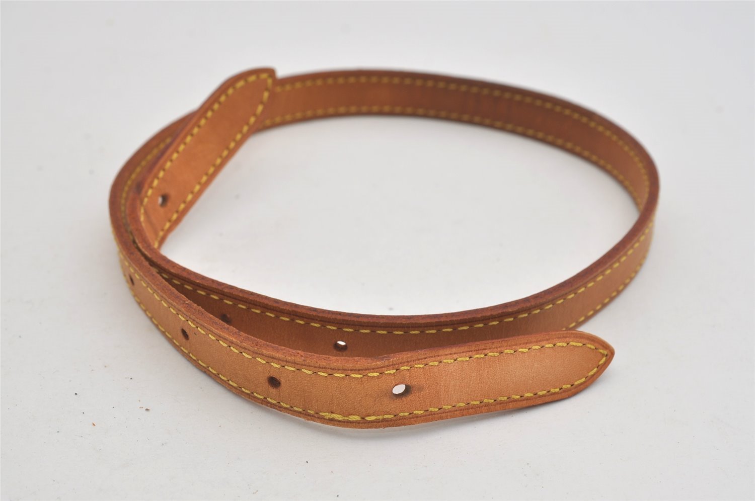 Authentic Louis Vuitton Leather Shoulder Strap For Bucket PM 27.6