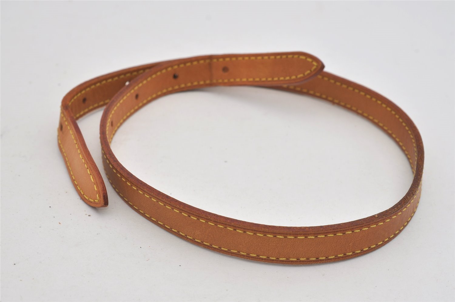 Authentic Louis Vuitton Leather Shoulder Strap For Bucket PM 27.6