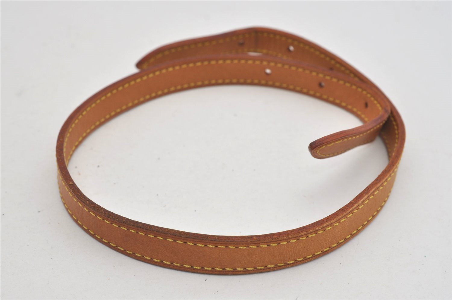 Authentic Louis Vuitton Leather Shoulder Strap For Bucket PM 27.6