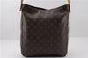 Authentic Louis Vuitton Monogram Looping GM Shoulder Bag M51145 LV 3063F
